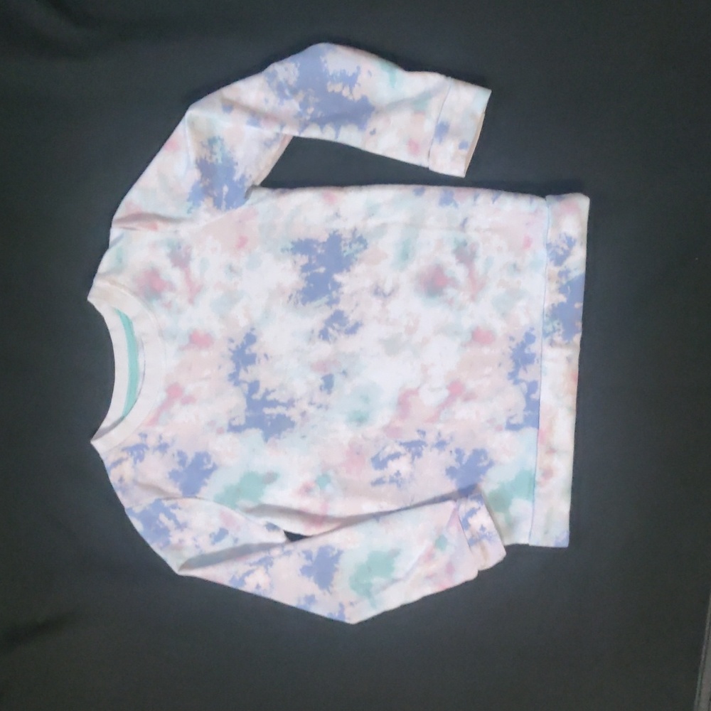 Girl's Pastel Tie Dye Sweatshirt